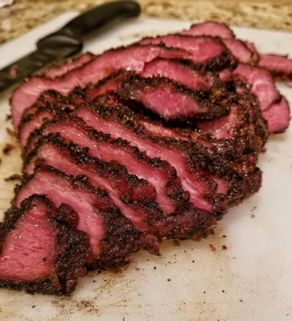 Smoke and bones pastrami
